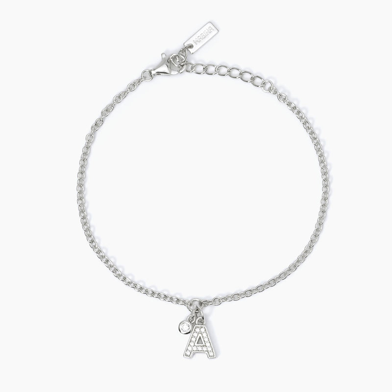 Bracciale lettera "A" - Gioielleria Fondente