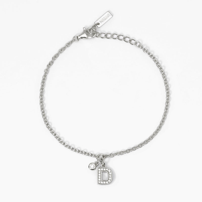 Bracciale lettera "D" - Gioielleria Fondente