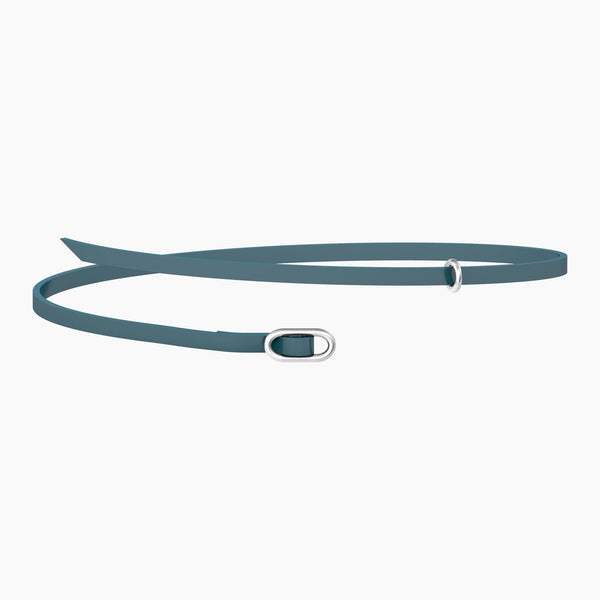 Choker-bracciale in camoscio turchese SKINNY - Gioielleria Fondente