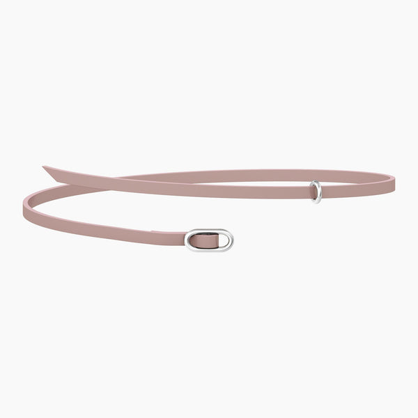 Choker-bracciale in camoscio rosa SKINNY - Gioielleria Fondente