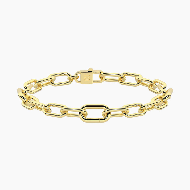 Bracciale dorato con catena allungata Bon ton