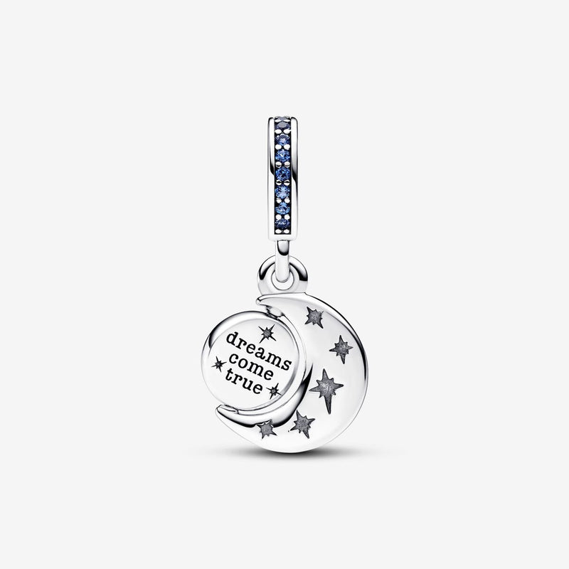 Charm Pendente Luna Girevole - Gioielleria Fondente