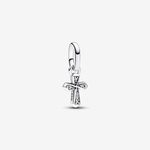 Charm Mini Pendente Cross Pandora ME - Gioielleria Fondente