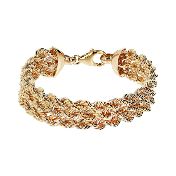 Bracciale Multifilo Maxi Catena Corda