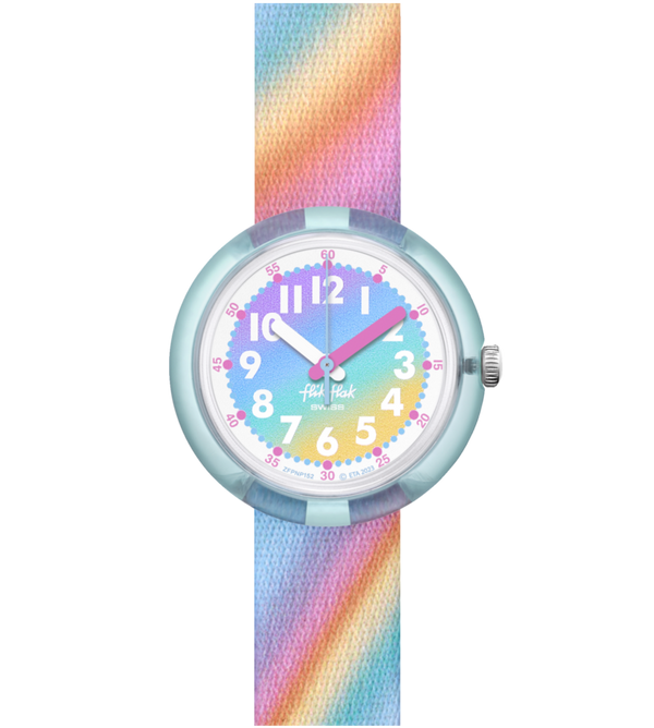 Orologio Bambino Flik Flak Liquid Rainbow