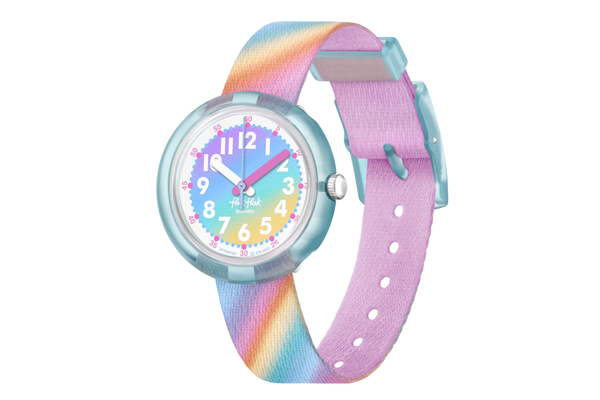 Orologio Bambino Flik Flak Liquid Rainbow