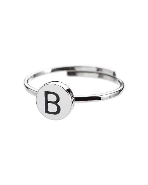 Anello  con lettera "B" - Gioielleria Fondente