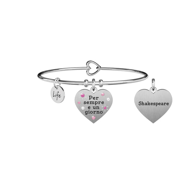 731872 Bracciale Love "Per sempre e un giorno"