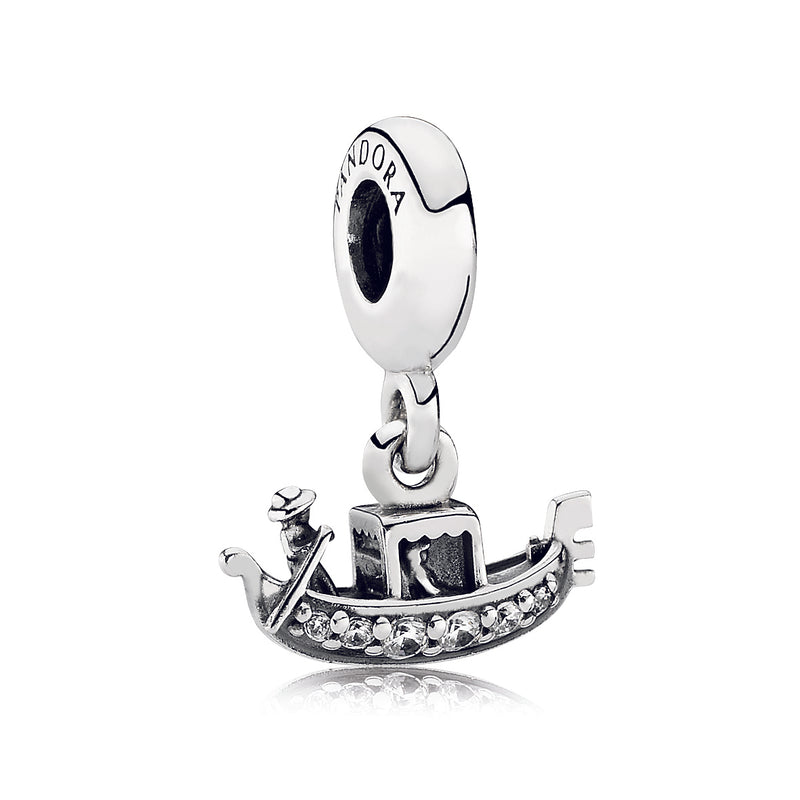 791143cz Charm pendente Gondola veneziana