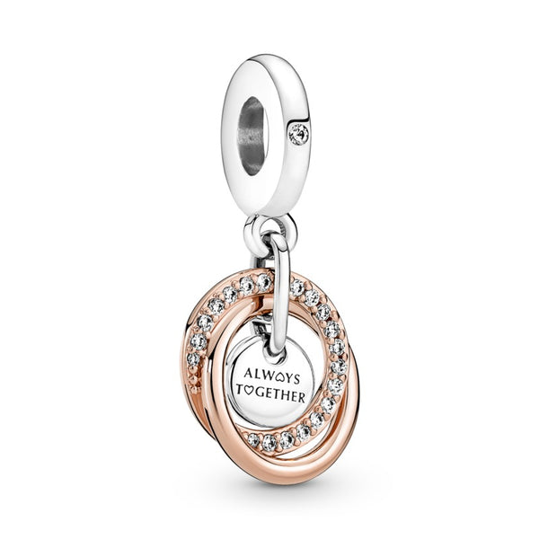 780797c01 Charm Pendente "Always Together"