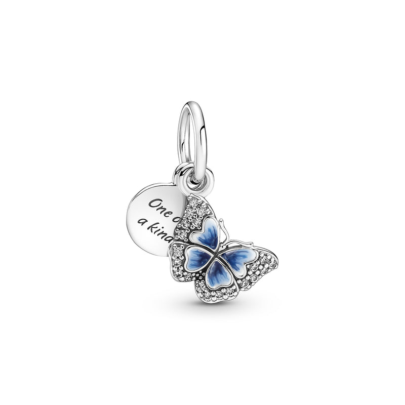 790757c01 Charm Pendente Farfalla Blu