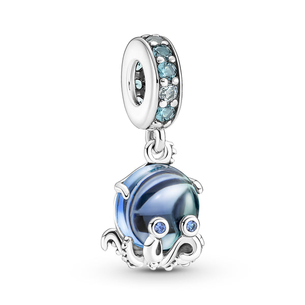 791694c01 Charm Pendente Polpo Vetro di Murano