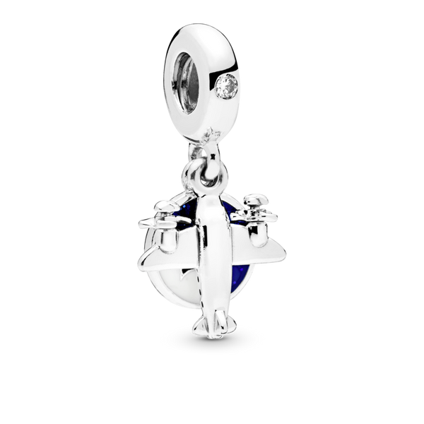 798027cz Charm pendente Aeroplano