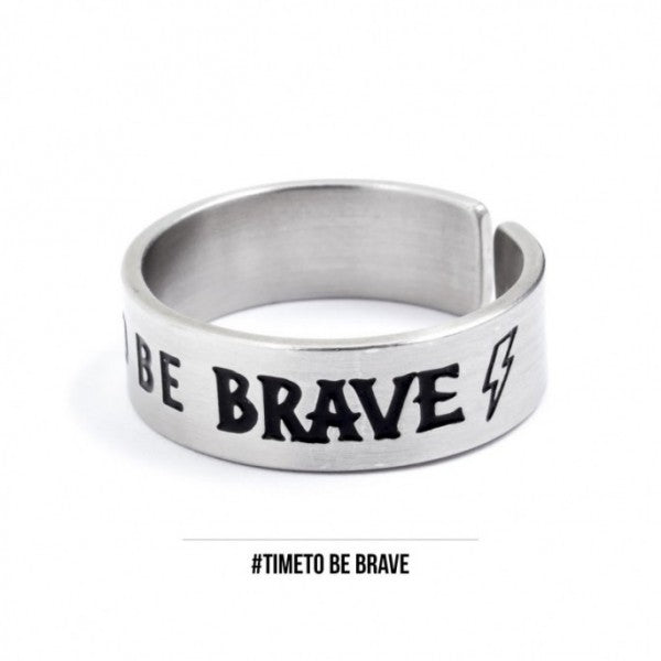 Anello "Time to be brave" - Gioielleria Fondente