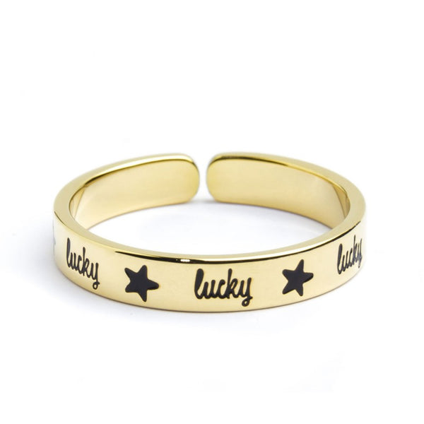 18an070g Anello lucky stella