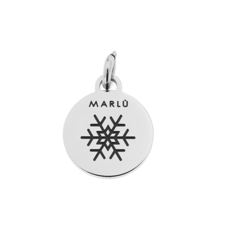 18ch025 Charm con fiocco di neve